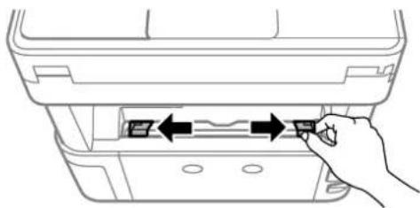 EPSON EcoTank ET-M3170 - Ilægning af papir i Bag. indføringsåbning - 1