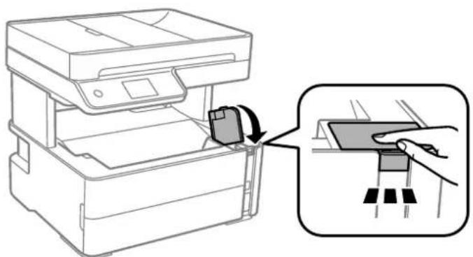 EPSON EcoTank ET-M3170 - Genopfyldning af blæk og udskiftning af vedligeholdelsesbokse - 2