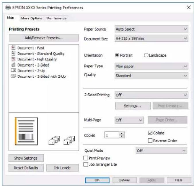 EPSON EcoTank ET-M3170 - Udskrivning - 1