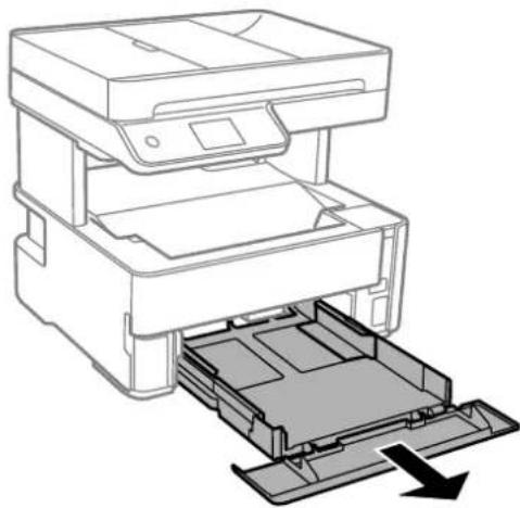 EPSON EcoTank ET-M3170 - Ilægning af papir i Papirkassette - 2