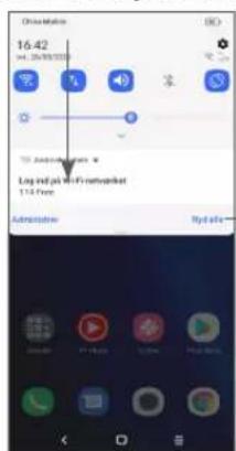 ALCATEL 1S - Meddelelsespanel - 1