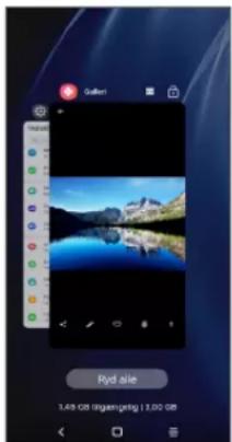 ALCATEL 1S - Se seneste brugte applikationer - 1