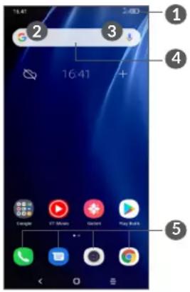 ALCATEL 1S - Startskærm - 1