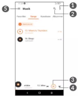 ALCATEL 1S - Musik.... - 1