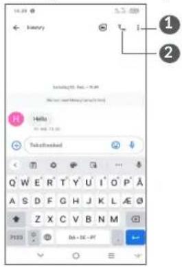 ALCATEL 1B - Administrere beskeder - 1
