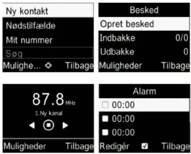 ALCATEL 2019 - Åbn undermenuen - 1