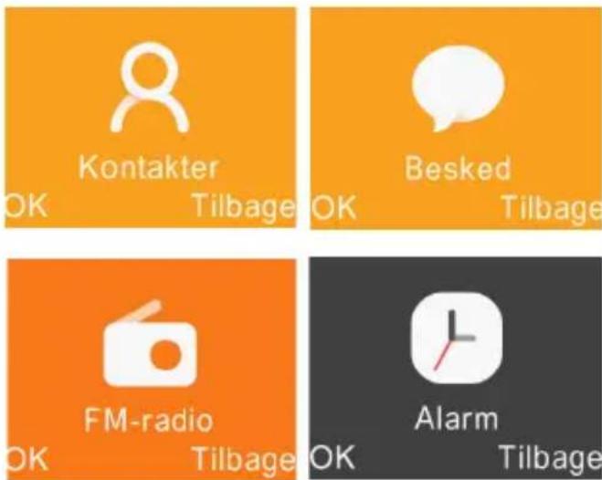 ALCATEL 2019 - Åbn hovedmenu - 1