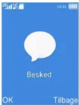 Besked OK Tilbage