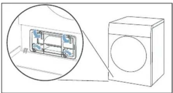 SIEMENS WT47RTW0DN - Rengøring af bundenhed udføres på følgende måde: - 2