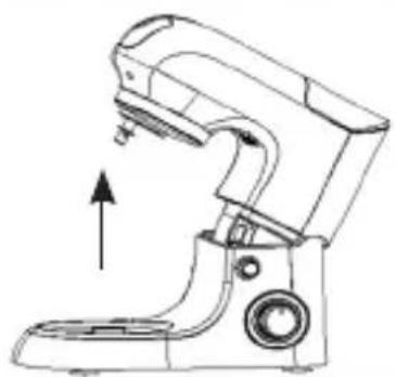 Maestro MR559 - How to use Kneading Hook, Flat beater, Whisk - 3