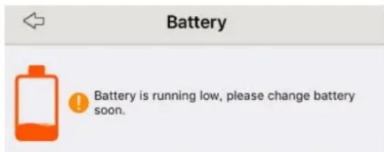 REOLINK Argus 2 - ▶ Low Battery Notification - 1