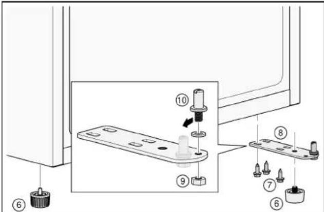 BOSCH GTV15NWEA - Hänga om dörren på enheten - 3