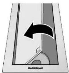 GAGGENAU VL410111 - Tuuletinläpän avaaminen - 2