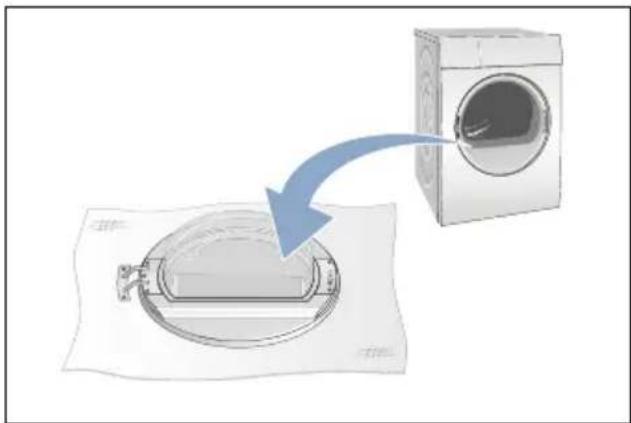 GAGGENAU WT260101 - Changement de la butée de hublot - 3