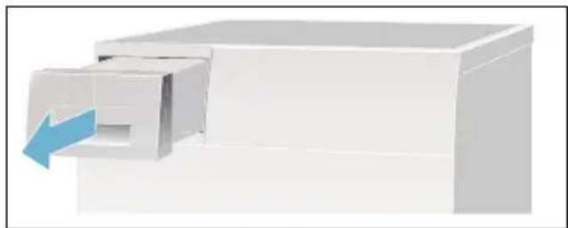 GAGGENAU WT260101 - Vider le réservoir d'eau ⚠ Attention ! de condensation — L'eau de conde - 1