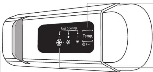 Fast Cooling Temp. 3 sec.