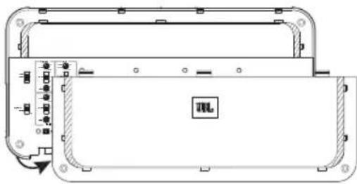 JBL Club A1000 - ACCESO A LOS CONECTORES Y EL PANEL DE CONTROL - 2