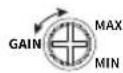 JBL Club A1000 - Impostazione del guadagno (Gain) - 1