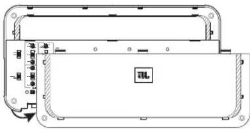 JBL Club A1000 - ADGANG TIL TILSLUTNINGER OG KONTROLPANEL - 3