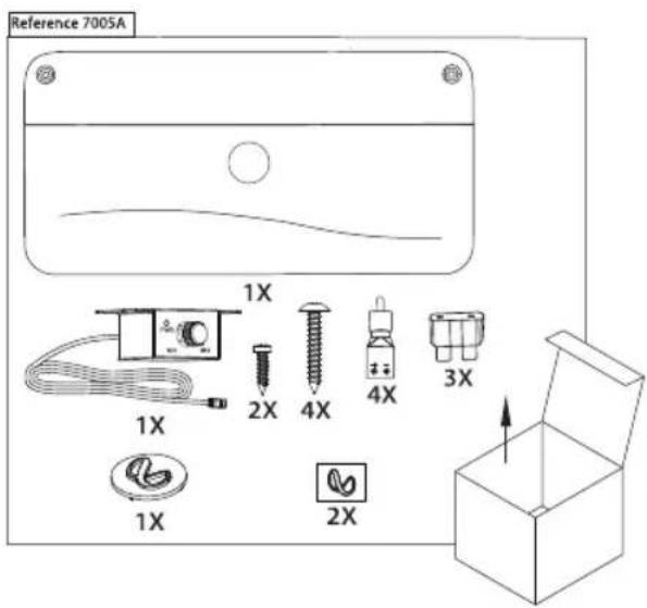 Reference 7005A 1X 2X 4X 4X 3X 1X 1X 2X