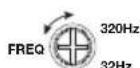 INFINITY Reference 3004A - 选择分频频率 - 1