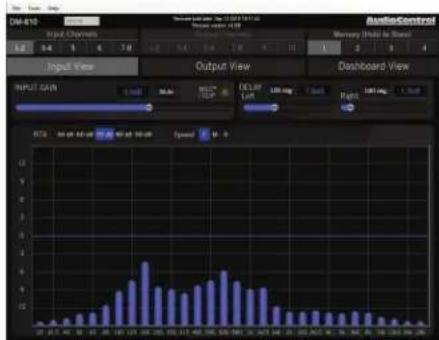 DAM-410 Input Channels Input View Output View Dashboard View INPUT GAIN 0.0 dB 50.00 100% DELAY OUT 7.000 mg 4.000 1.000 mg Flash STLA 168.62.14:39 STLA 168.62.14:39 Tread 51.0 12 12 12 12 12 12 12 12 12 12 12 12 12 12 12 12 12 12 12 12 12 12 12 12 12 12 12 12 12 12 12 12 12 12