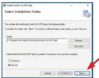 AudioControl Co DIF App Select Installation Folder The installed will install AudioControl Co DIF App as the following table: • Install the table class "New" To install a software file, then include a "Browse" Folder: Program Files\AudioControl\AudioControl Co DIF App Browse... Save As... Install AudioControl Co DIF App for software, or to organize who use the computer Everyone Add As Cancel Help Next >