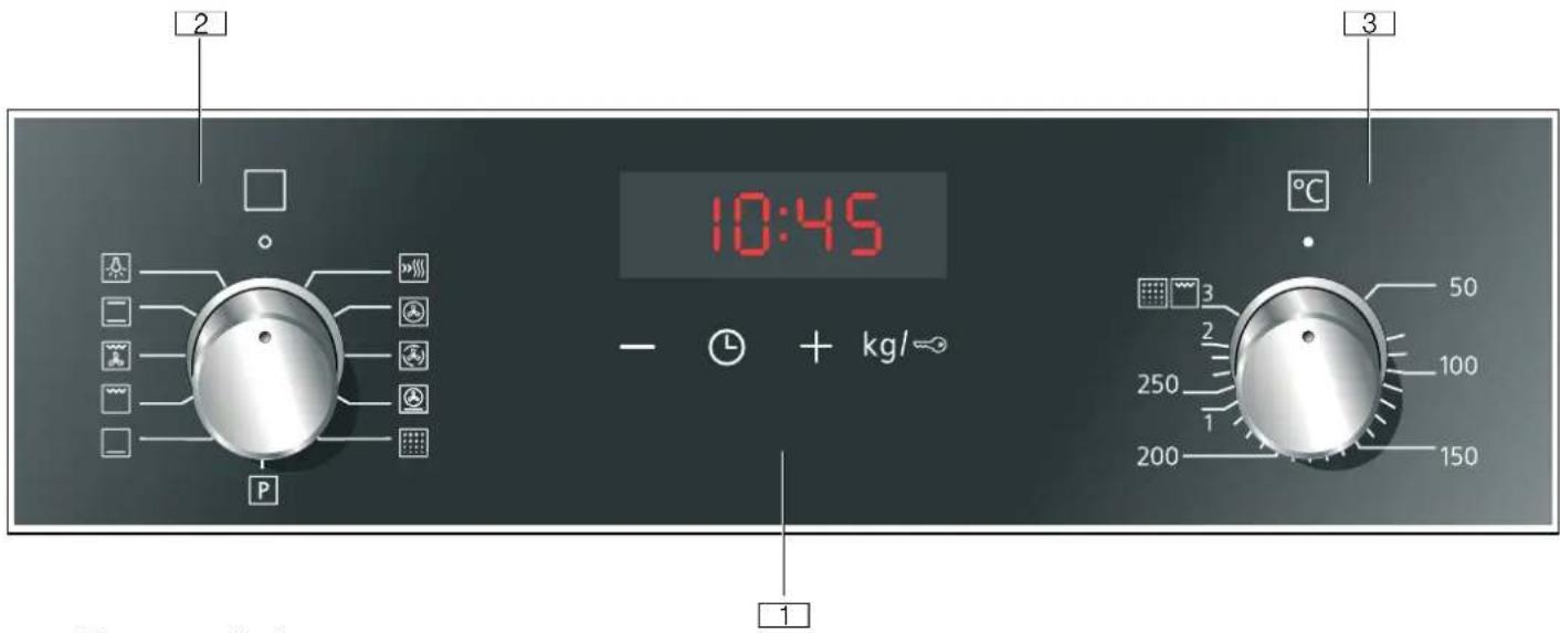 10:45 - + kg/°C 1 2 3 P 200 150 250 100 2 3 50