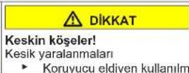 NEFF KI5862FF0 - Yassı menteşenin değiştirilmesi - 4