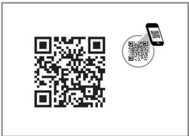 QR code and smartphone icon with Chinese text labels
