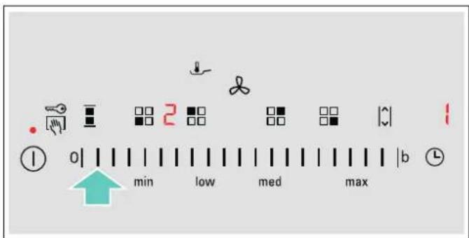 0 min low med max b ↑