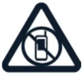 NOKIA 6300 - SLUK ENHEDEN I OMRÅDER MED RESTRIKTIONER - 1