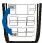 NOKIA 1600 - ■Låsning af tastaturet - 1