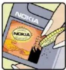 NOKIA 1600 - Godkendelse af hologram - 3