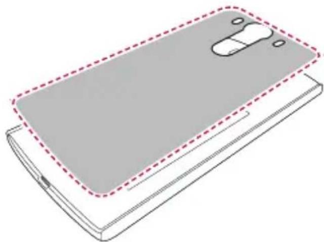 LG V10 - Sätta i Nano-SIM-kortet och batteriet - 4