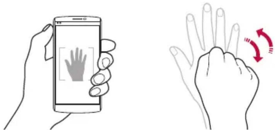 LG V10 - Gesture Shot - 1