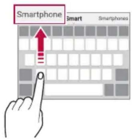 LG K10 - Ordforslag - 1