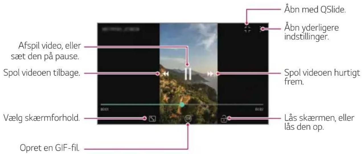 LG K10 - Afspilning af en video - 1