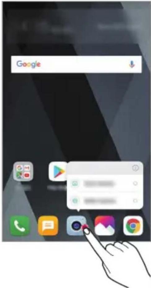 LG K10 - Applikationsgenveje - 1