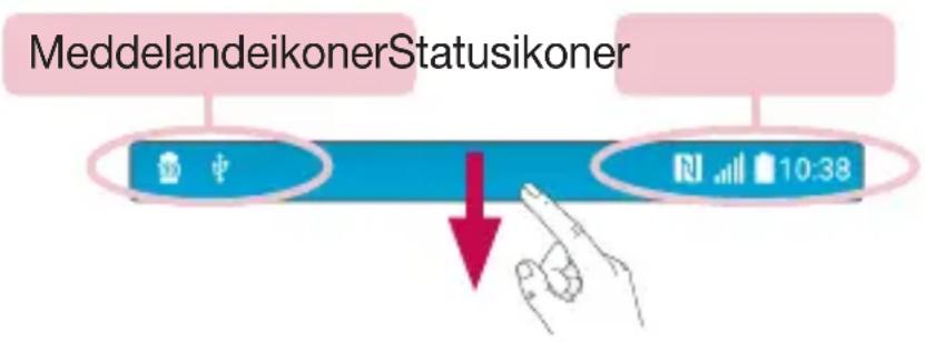 MeddelandeikonerStatusikoner 10:38