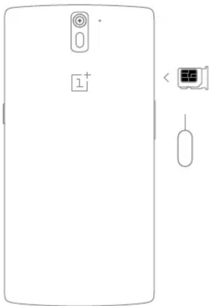 Front view of a smartphone showing the front camera, display screen, and cable connector (no text or symbols)