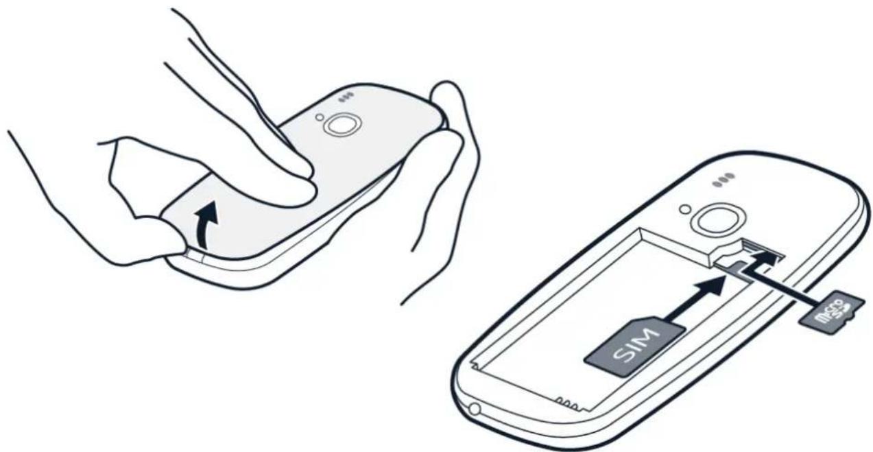 NOKIA 3310 - Konfigurer og tænd telefonen (enkelt SIM-kort) - 1