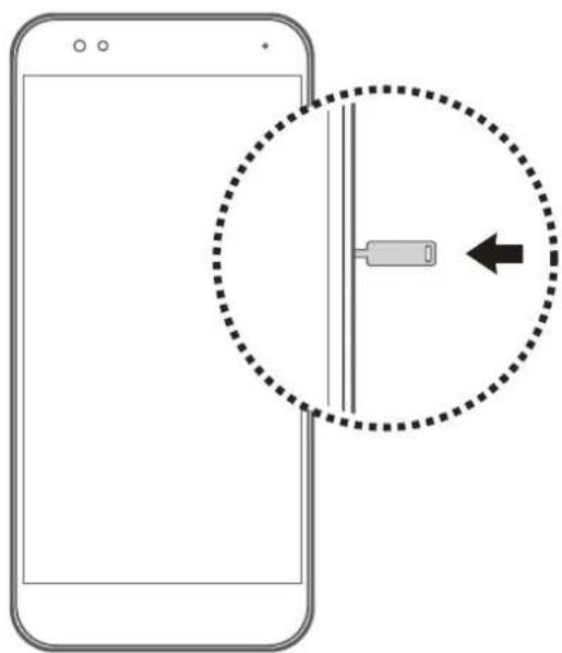 GIGASET ME - Installation de la carte SIM/SD - 1