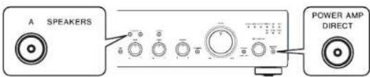 A SPEAKERS POWER AMP DIRECT
