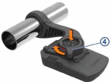 GARMIN Charge Power Pack - Installing the Out-Front Mount - 3