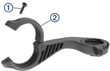 GARMIN Charge Power Pack - Installing the Out-Front Mount - 1
