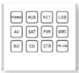ARCAM SA30 - Device Mode/Source keys - 1