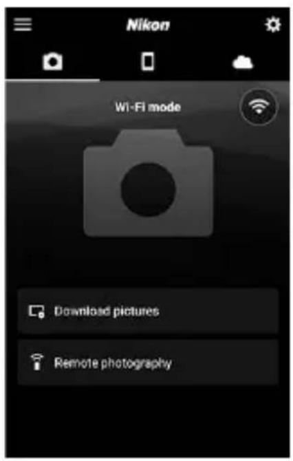 NIKON D6 - สมาร์ทดไวซ์: กลับไปที่แอพ SnapBridge - 1