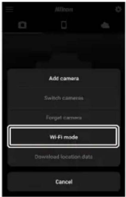 NIKON D6 - สมาร์ทดีไวช์: เข้าใช้แอพ SnapBridge - 3