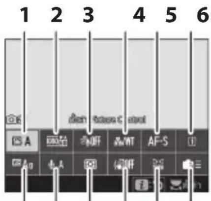 NIKON D6 - เมนภาพยนตร์ i - 1